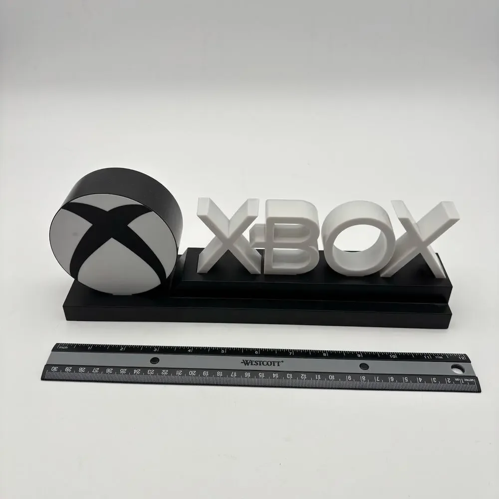Official 2020 Microsoft Xbox Logo Light Up Display Sign Game Room Man Cave Works